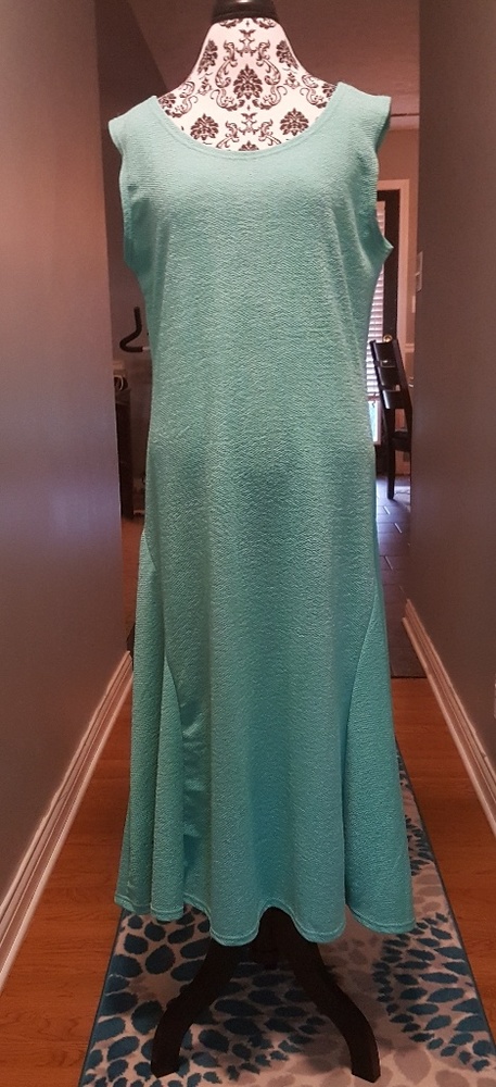 Aqua Midi Dress